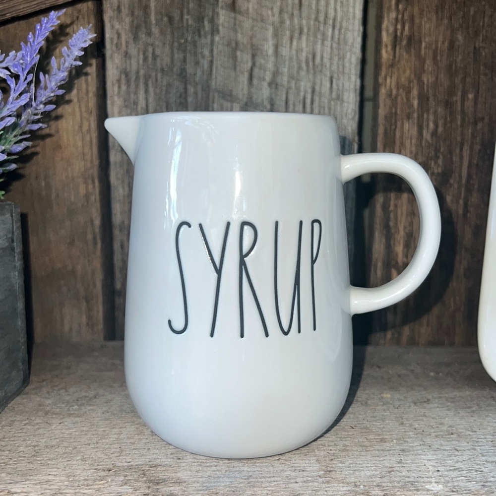 Rae Dunn Syrup Pitcher